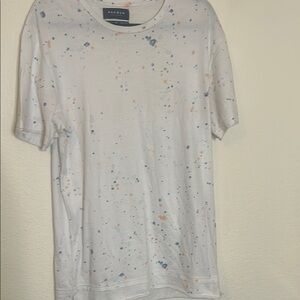 PacSun White‎ Splatter T-Shirt